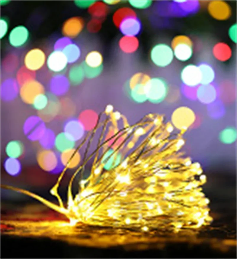 Fairy Lights USB Fairy Light USB String Lights Copper Wire Decorative String Light for Indoor Christmas Wedding Decoration