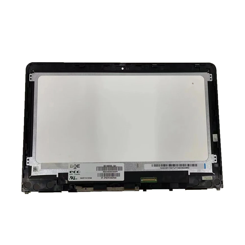 11.6'' LCD For HP Pavilion x360 11-AD 11M-AD series 11-ad015tu 11-ad051nr LCD Display Touch Screen Digitizer Assembly Frame