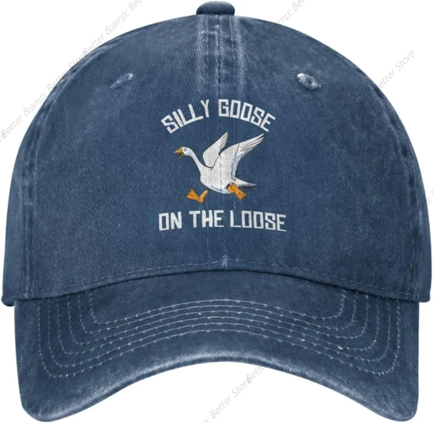 

Funny Gift Hat Goose On The Loose Hat for Women Baseball Hats Cute