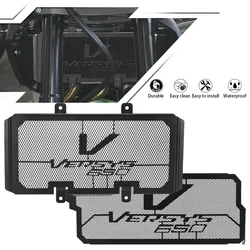 For Kawasaki Versys 650 Motorcycles Radiator Grille Guard Cover Versys650 Radiator Guard 2010-2024 2023 2022 2021 2020 2019 2018