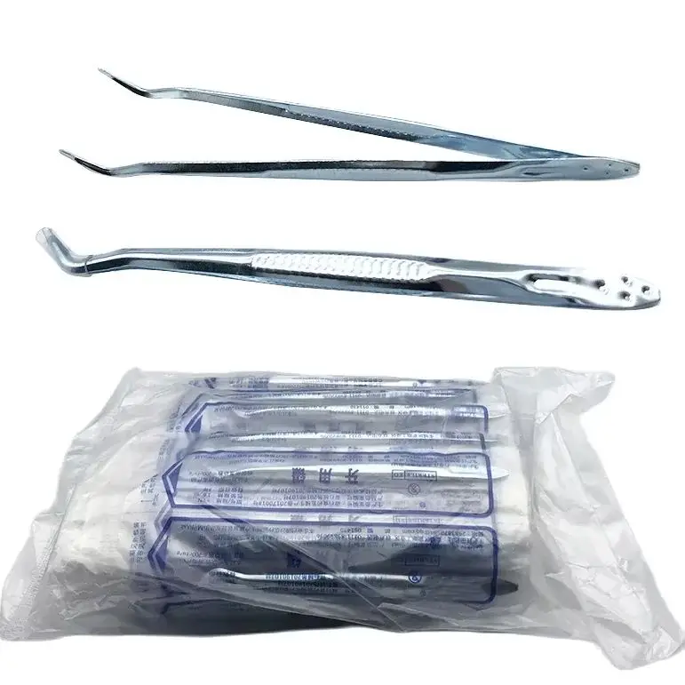 Dental Disposable Explorers Tweezers Oral Mirrors Temporary Double Ends Probe Hook Dental Instrument Tools