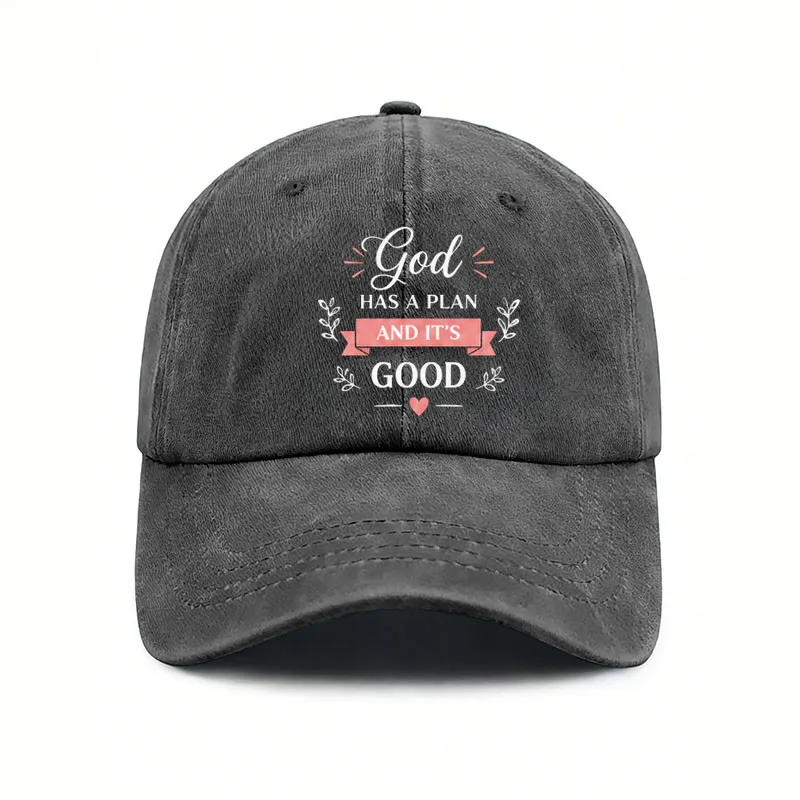 Inspirational Quote Print Unisex Washable Baseball Cap, Comfortable and Soft, Stylish and Simple, Retro and Fresh, Versatile for Everyday Wear