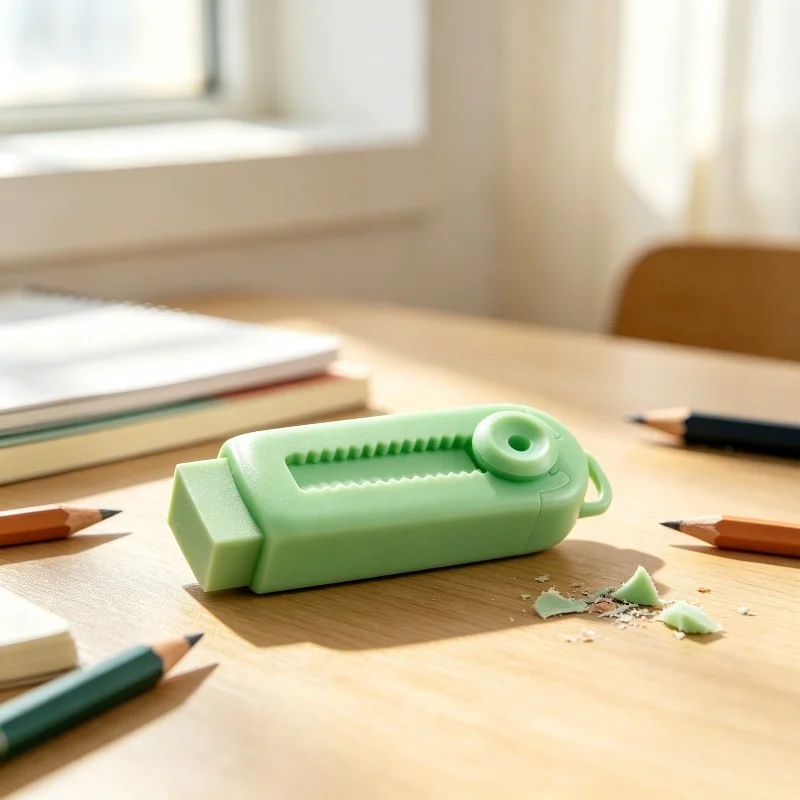 5 Sets Candy‑Colored Push‑Pull Erasers, Replaceable Cores & Protectors for School, Office & Home, Great Back‑to‑School