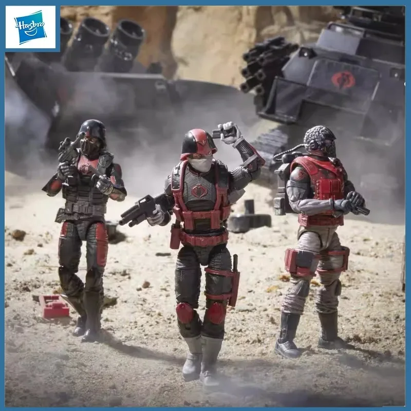 

Hasbro Genuine G.I. Joe Fire Team 788 Cobra H.i.s.s. Officer Range -viper and Infantry Action Figure Toys for Boys Gift Model
