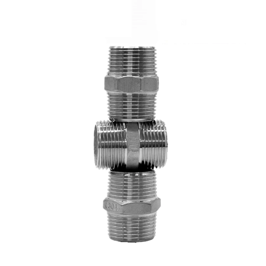 1/2 "Bsp Naar Buitendraad Hex Tepel Geneste Reducer Pijp Rvs 201