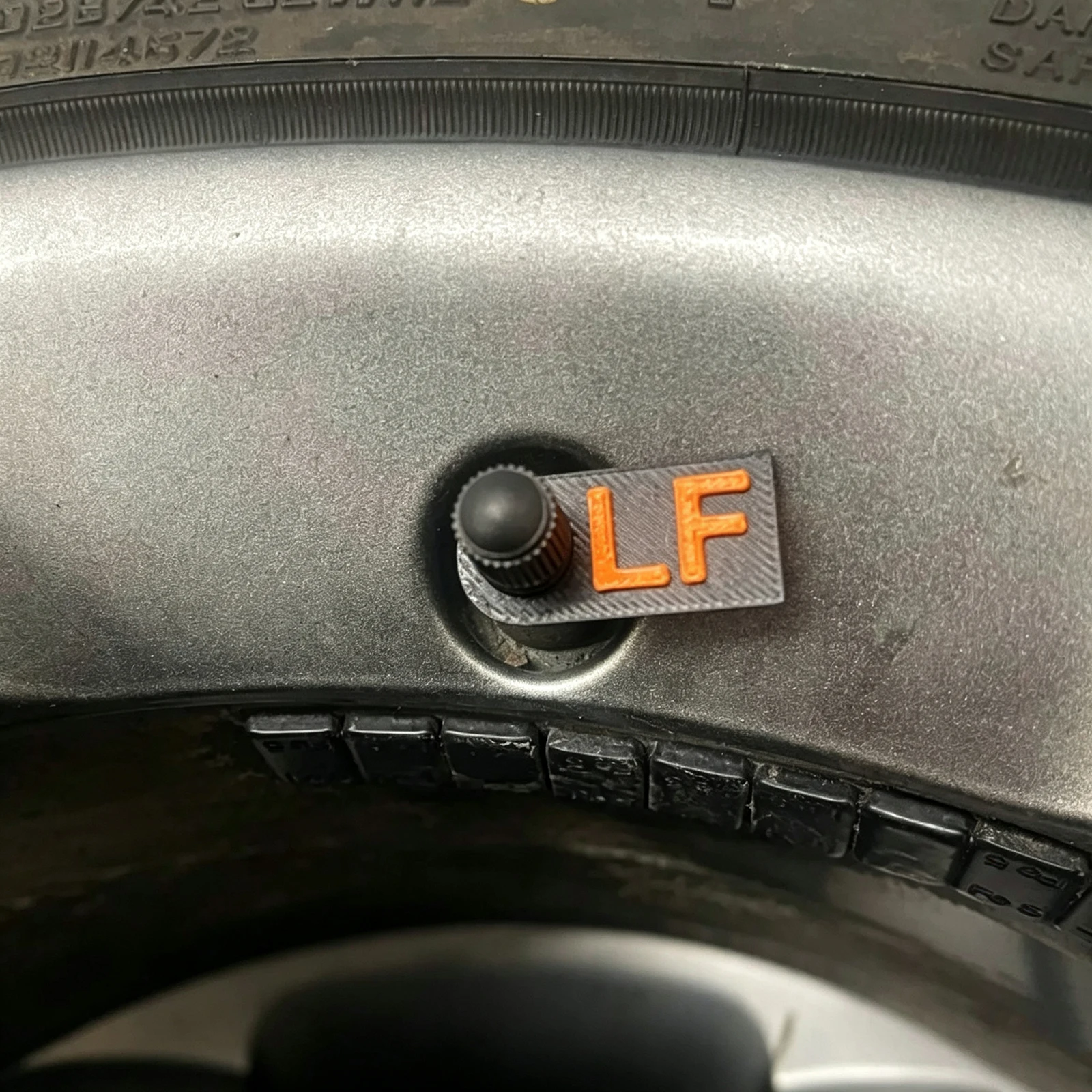 4Pcs Reusable Tire Position Marking Tags LF LR RF RR Label Auto Repair Locator Winter Tire Swap Car Tire Rotation Maintenance