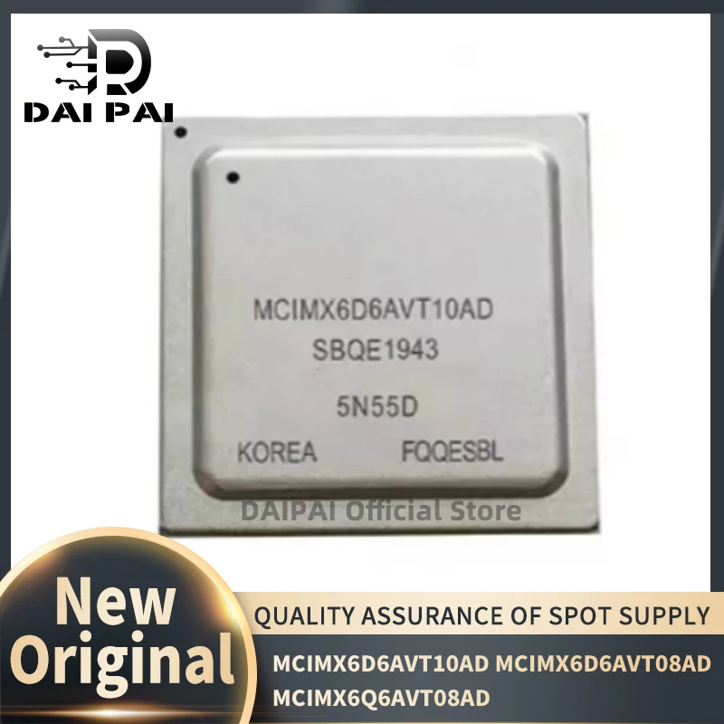 

(1 шт./лот) 100% новый оригинальный набор микросхем MCIMX6D6AVT10AD MCIMX6D6AVT08AD MCIMX6Q6AVT08AD BGA