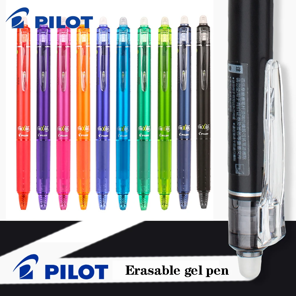 Japan Pilot Frixion Erasable Pen Gel Pen LFBK-23EF Color Erasable Refill Quick-drying Smooth 0.5mm School Writing Stationery