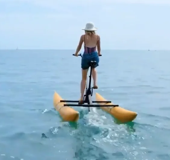 

Водный велосипед Airo Chiliboats: Водный велосипед-катамаран для активного отдыха, водный велосипед для моря, водный трицикл