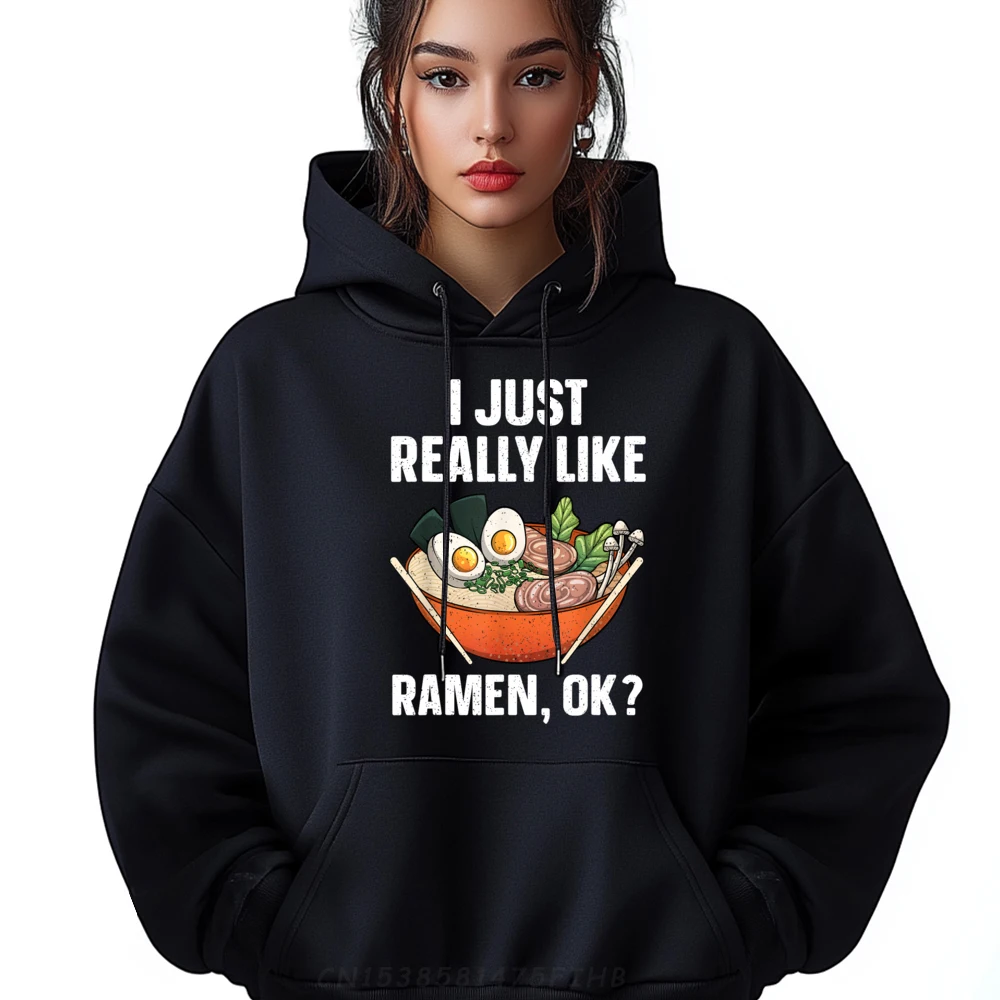 

Funny Ramen Noodles For Noodle Ramen Lovers Mens Clothing Plus Size Unisex Sweatshirts Korean