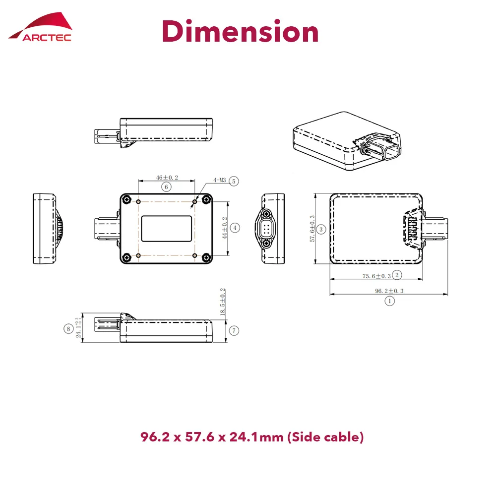40M Short Distance Obstacle Avoidance Sensor  for Engineer