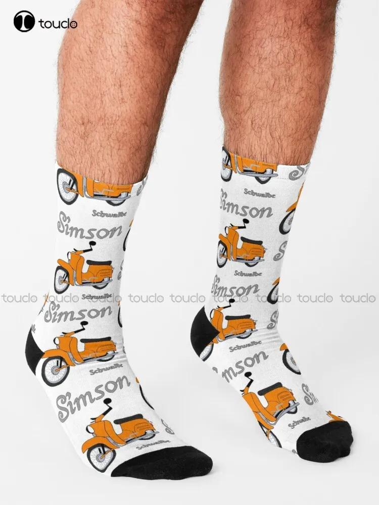 Simson Schwalbe Socks Sock Boots Street Skateboard Socks Unisex Adult Teen Youth Socks Comfortable Best Girls Sports Funny Gift