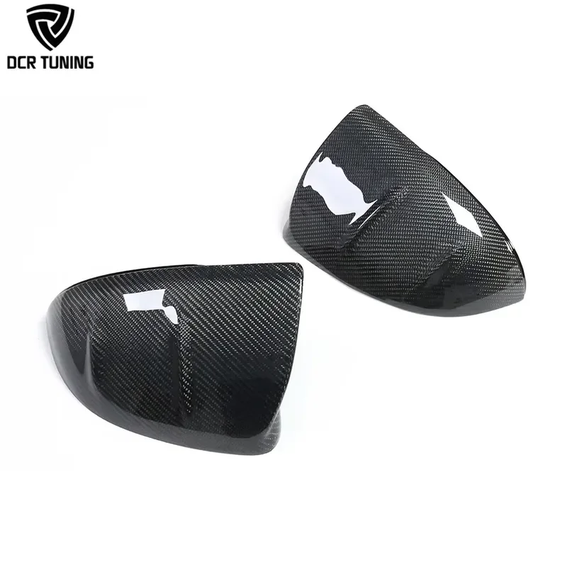 Carbon Fiber Replacement Mirror Shell for Mercedes-Benz W206 W223 C43 C63 2021+ Rearview Mirror Cover Casing Accessories