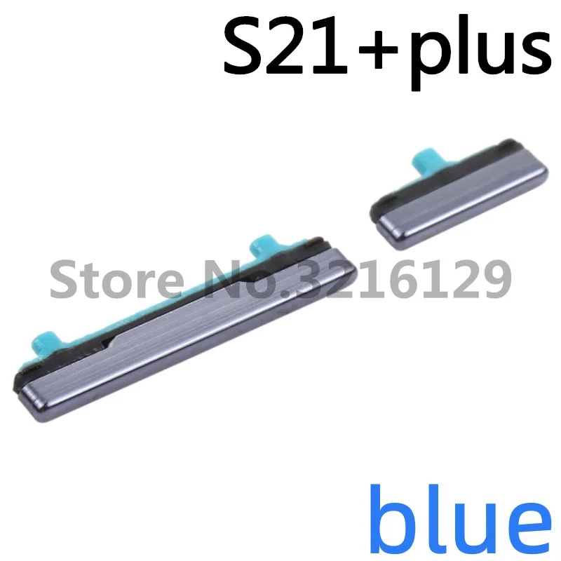 2Set/Lot Power Volume Side Buttons For Samsung Galaxy S21+Plus S21 Ultra 5G On Off Small Side Keys Repair Parts