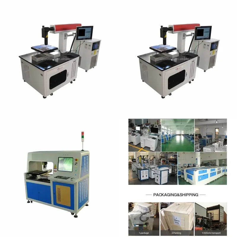for QA50 QUESTT YAG Solar Cell Laser Marking System Environmentally Friendly Design High Speed 200mm s