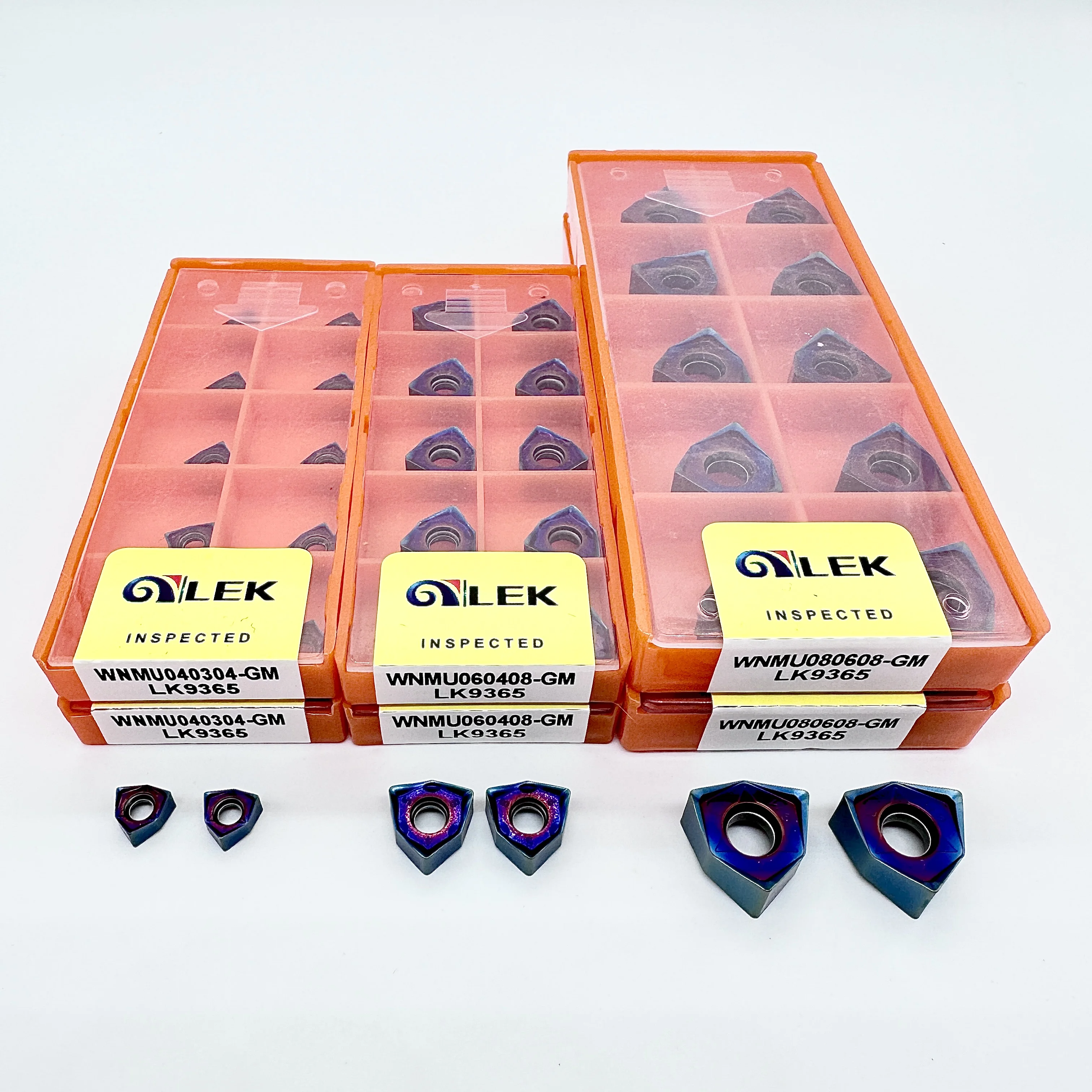 WNMU040304 WNMU060408 WNMU080608-GM LK9365 Double-Sided Hexagonal Plane Milling Inserts CNC Cutting Tools Steel Processing