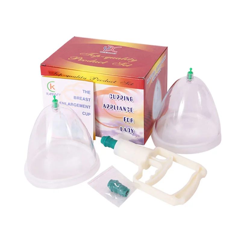 Hip/Breast  Enhancement Pump Cupping Tool Buttock Lifting Vacuum Suction Cup Body Shape Therapy Massage Device