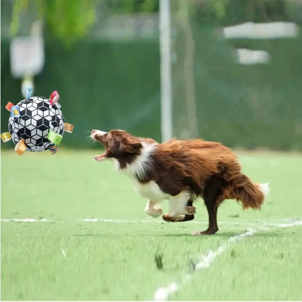Cute With Bells Baby Vocal Ball Dog Football Visual Touch Ball Baby Soft Dinosaur Dog Chew Sounding Ball Relieve Boredom