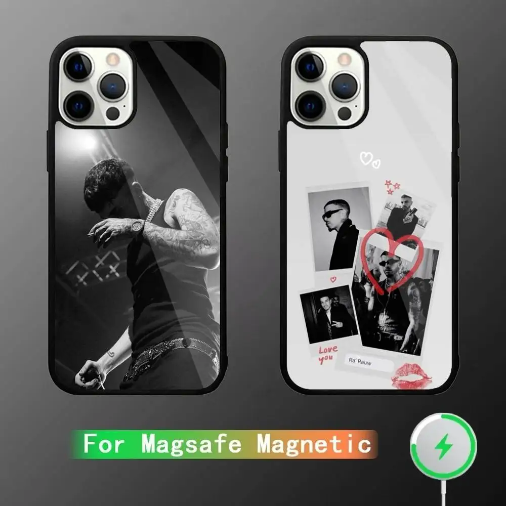 

Singer R-Rauw Alejandro Phone Case For iPhone 17,16,15,14,13,12,11,Pro,Max,Plus,Mini,SE4,E Magnetic Magsafe Wireless Charging