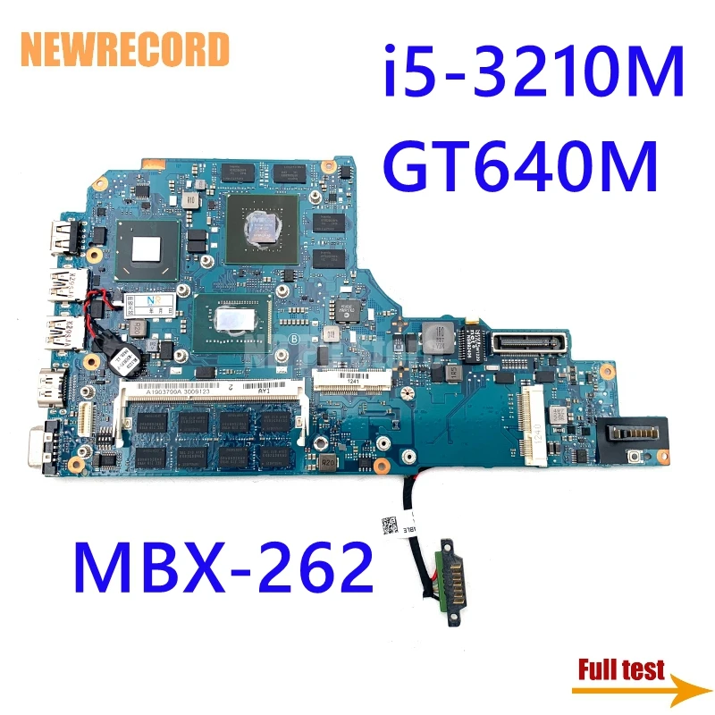 

For SONY Vaio SVS151 SVS1512S1C V131 MBX-262 Laptop Motherboard A1903799A 1P-0128701-A011 I5-3210M GT640M Main Board