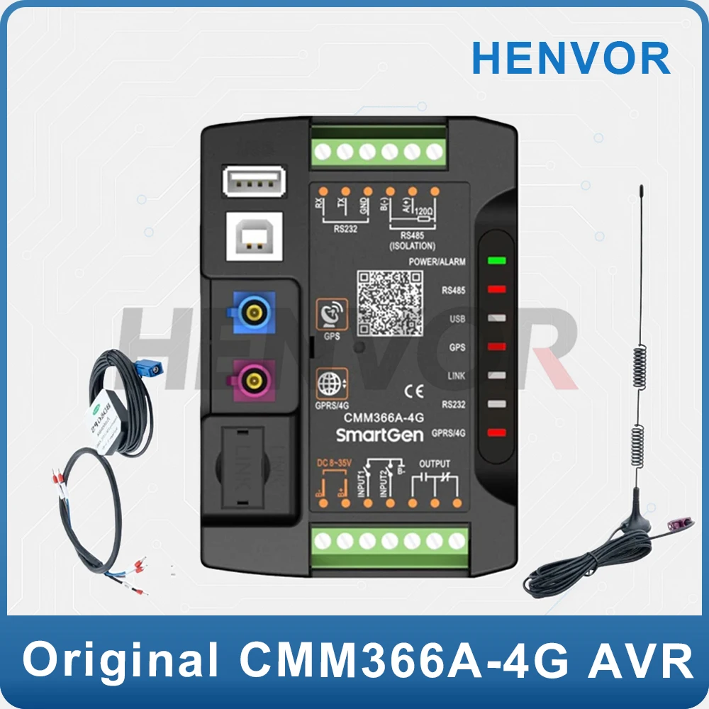 Smartgen CMM366A 4G Cloud Monitoring Module Wireless Communication CMM366A ET Ethernet Generator Control Panel