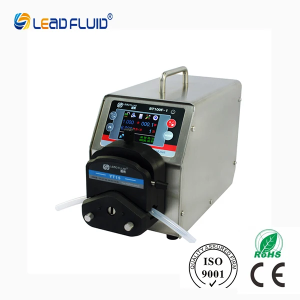 

BT100F-1 YT25 Lab Industrial Chemical Medical Intelligent Dispensing Dosing Peristaltic Pump Liquid 0.16-720 ml/min