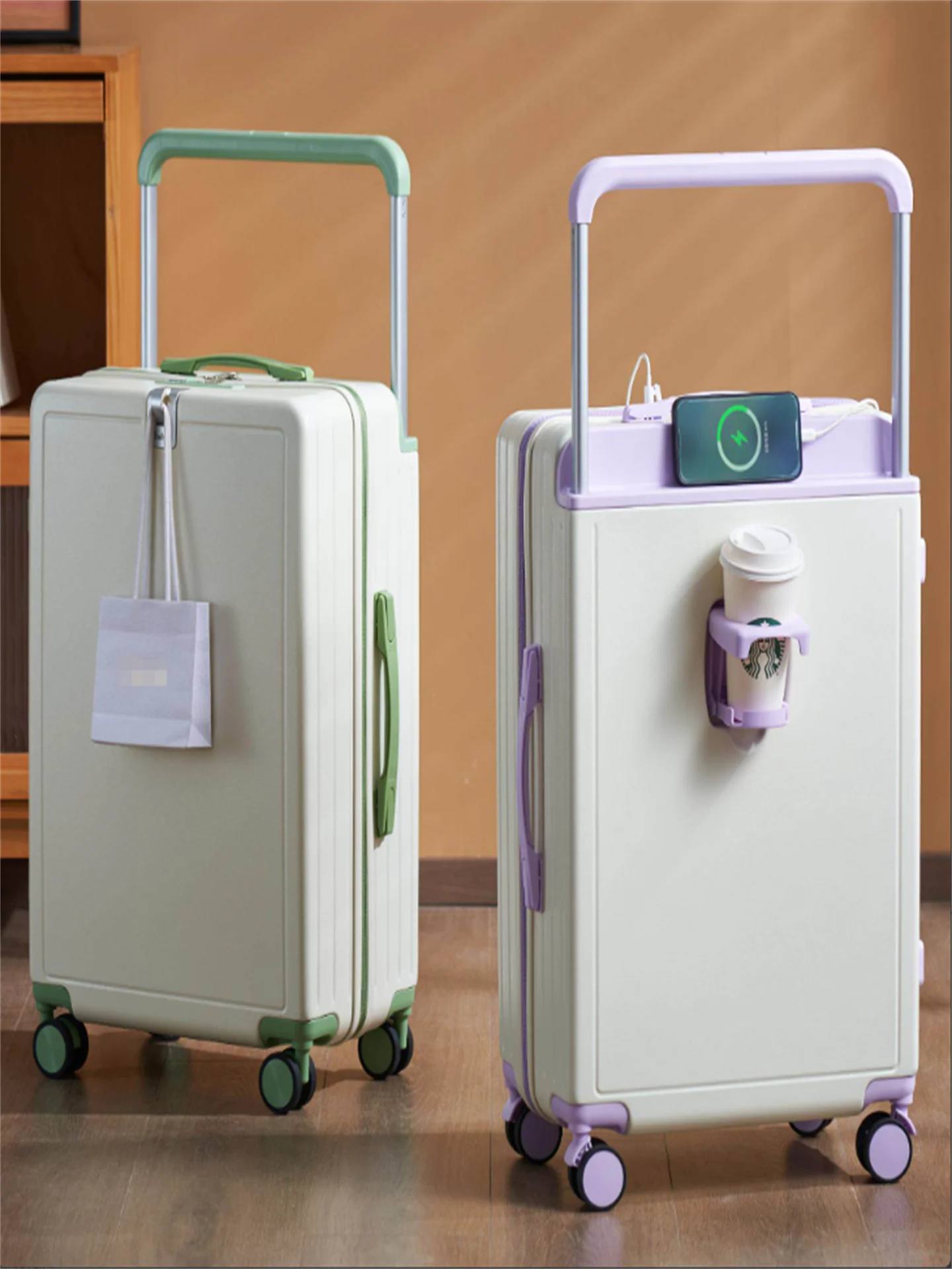 travel-suitcase-password-lock-carry-on-bag-20-inch-24-inch-unisex-multi-functional-wide-pull-rod-luggage-casual-style