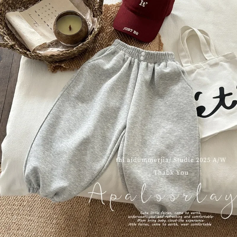 RAISE Herbst Kinder Jungen Sporthose Lässige Elastische Taille 1-10 Jahre Kinder Jungen Jogginghose 2026 Kleinkind Baby Jungen Einfache Hose – Detail 4
