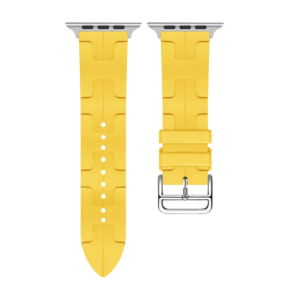 Kilim Single Tour Strap For Apple Watch Band 44mm 40mm 49mm 45mm 41mm 38mm Hermes bracelet iwatch series 9 se 3 5 6 7 8 ultra 2