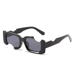 Irregular Square Frame Sunglasses for Men Women Vintage Sun Glasses Retro Brand Eyeglasses Fashoin Gafas De Sol Para Hombre