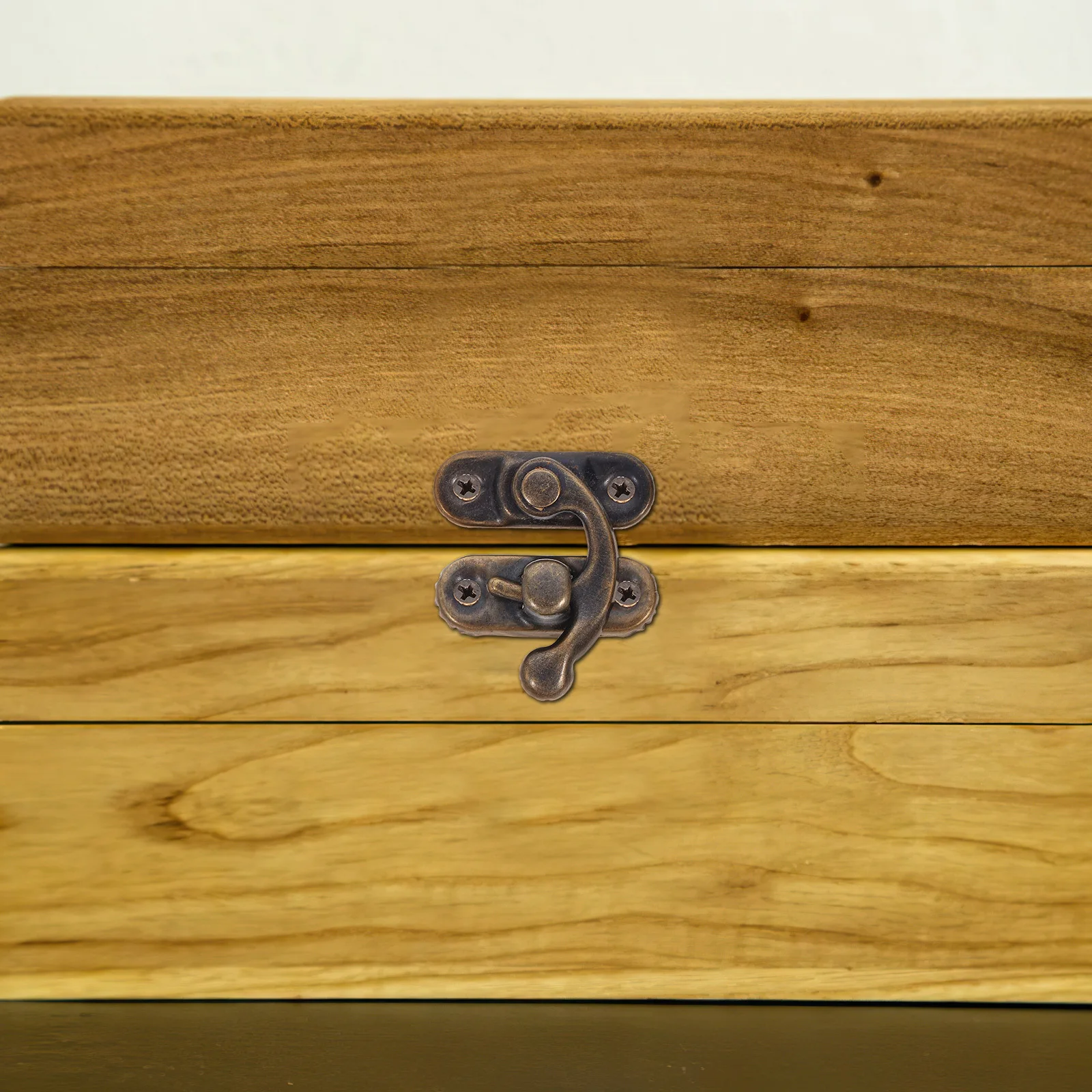 

20Pcs Small Latches for Wooden Boxes Bronze Locks Cabinet Latch Jewelry Box Hardware Decor Vintage Cabinet Latch