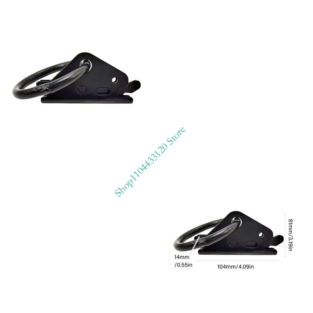 

0xxd 10peece Zinc Lated E Track Clips Cargo Anchors Решение для крепления для грузовиков.