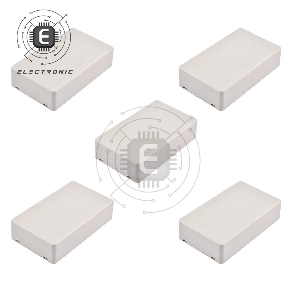 10pcs 100X60X25MM Plastic Waterproof Cover Electronic Project Instrument Enclosure DIY Box Case Housing