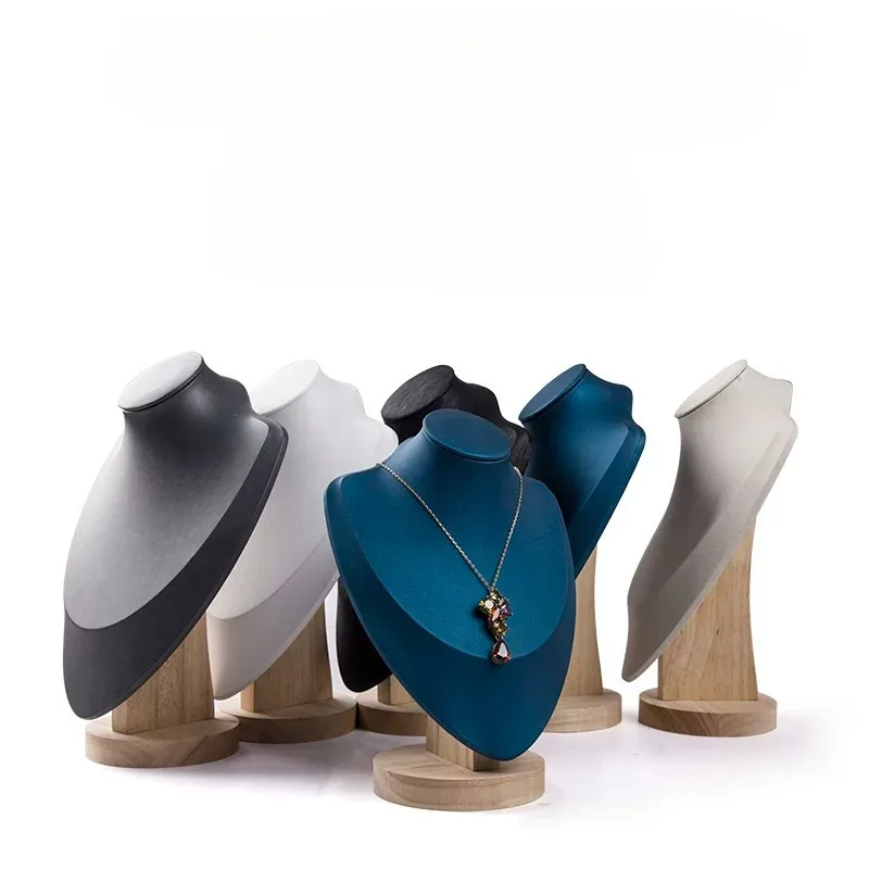Luxury Necklace Stands Portrait Model Necklace Stands Portable Multifunctional Pendant Organizer Holder Creative Display Holders