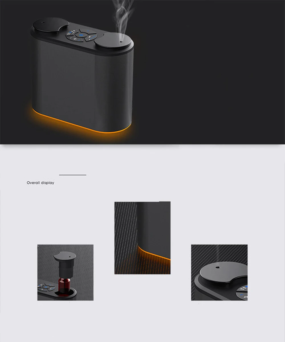 Wasserloser Aroma-Diffusor, Aromatherapie-Diffusor für ätherische Öle, USB-Aluminium-Duftvernebler, Diffusor, Luftbefeuchter für Zuhause, Hotel – Detail 10