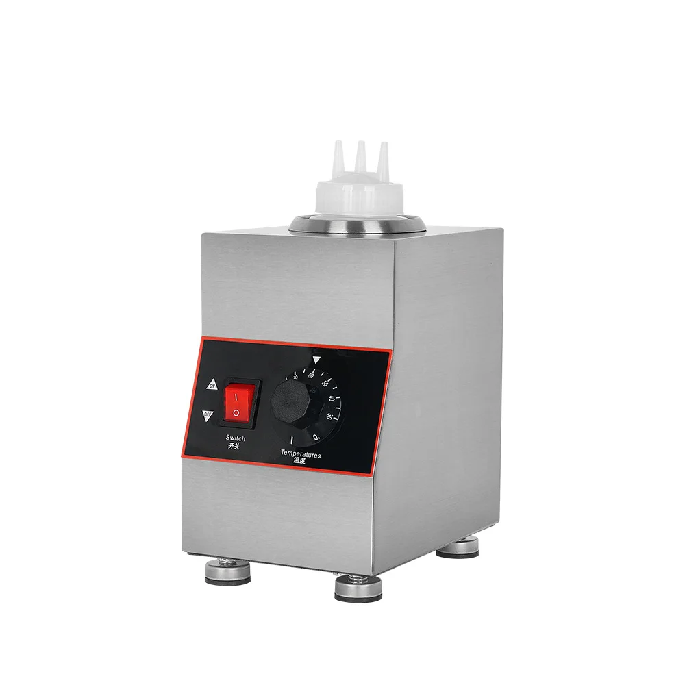 110 V/220 V Single Bottle Chocolate Sauce Fruit Jam Heating Warmer Machine for Commercial Food Shop Laboratory Test