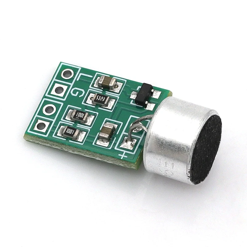 1/10/20Pcs DC2.5-9V 14x12mm Mini Capacitive Microphone Head Mic Accessories for Audio Device