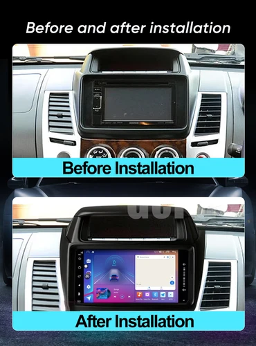 Imagen 2 del producto Radio de coche de 7 pulgadas para Mitsubishi Pajero Sport Triton 2014 Carplay reproductor de pantalla automática Multimedia 5G WIFI estéreo No 2din Autoradio