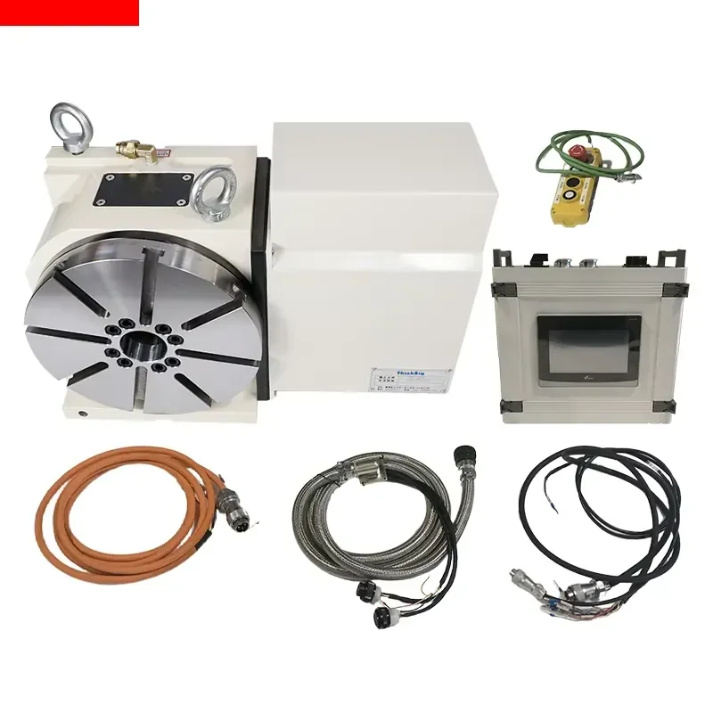 Precision 4 Axis CNC Indexing Rotary Table with Single Axis Controller TB-250 Technical Support 1 Year Warranty in Stock