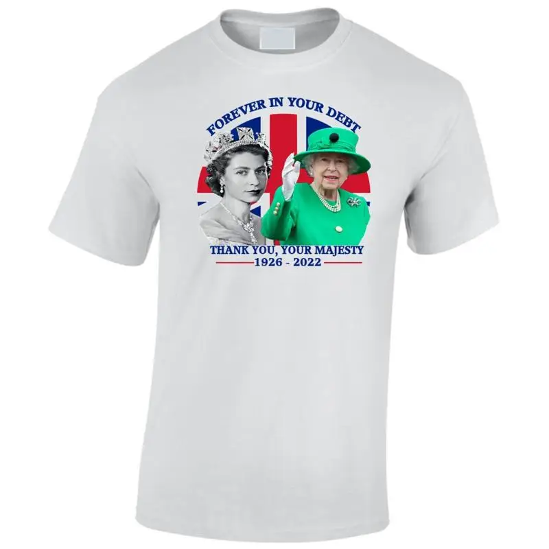 

Queen Elizabeth Memorial T Shirt Men'S Rip 1926 2022 The