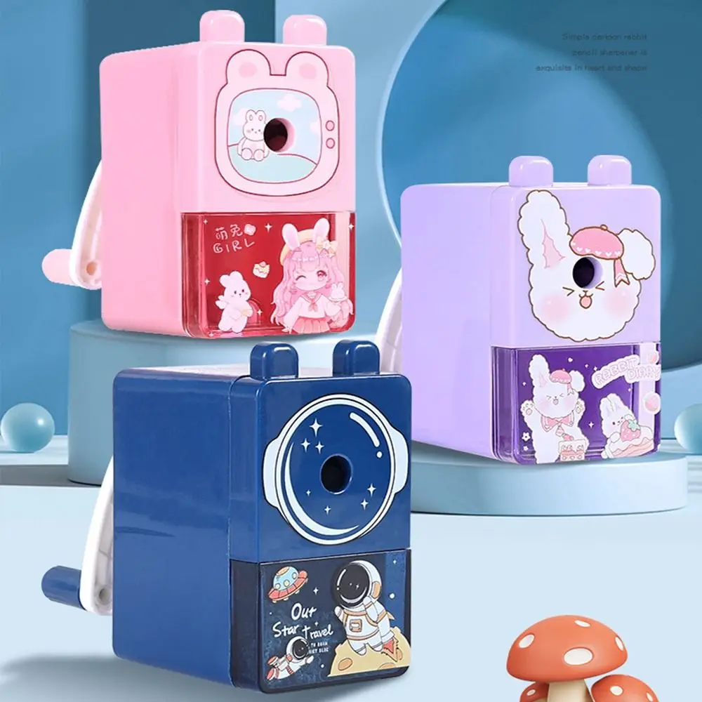 

Automatically Enters Lead Hand Crank Pencil Sharpener Sketching Drawing Mechanical Pencil Cutter Writing Manual Pencil Sharpener