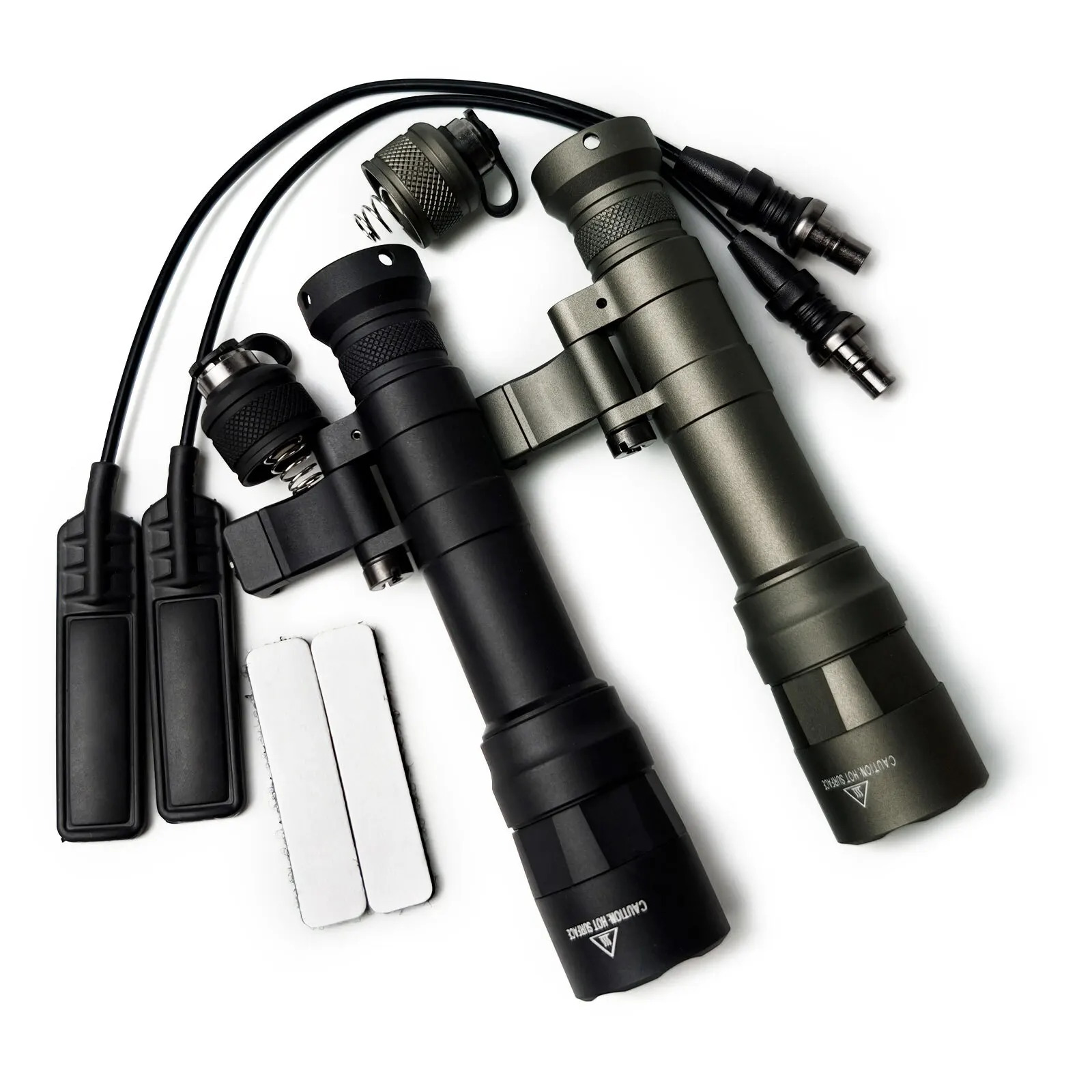 SOTAC GEAR M640DFT PRO Dual Fuel Tactical Flashlight Scout LED Light Offset Side Mount Hunting Lighting