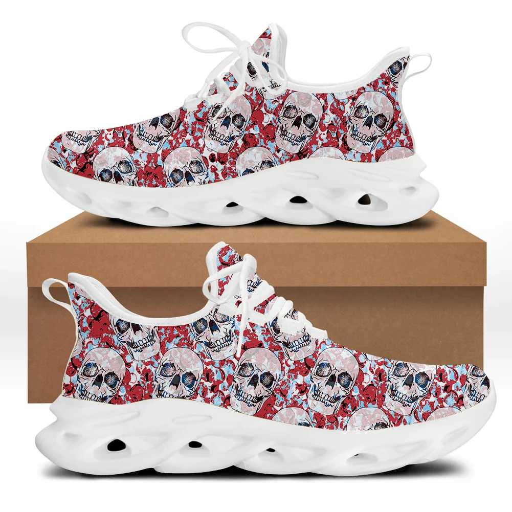 Belidome Sugar Skull Brand Design Sneakers da donna Athletic Tennis scarpe da corsa scarpe da ginnastica scarpe da passeggio Zapatos Para Mujeres 2023