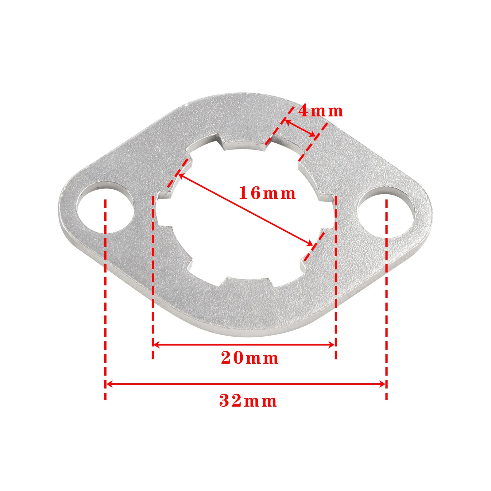 Front Sprocket Fixing Plate Lock Bolts for Yamaha YZF R125 WR125R WR125X 2009-2023