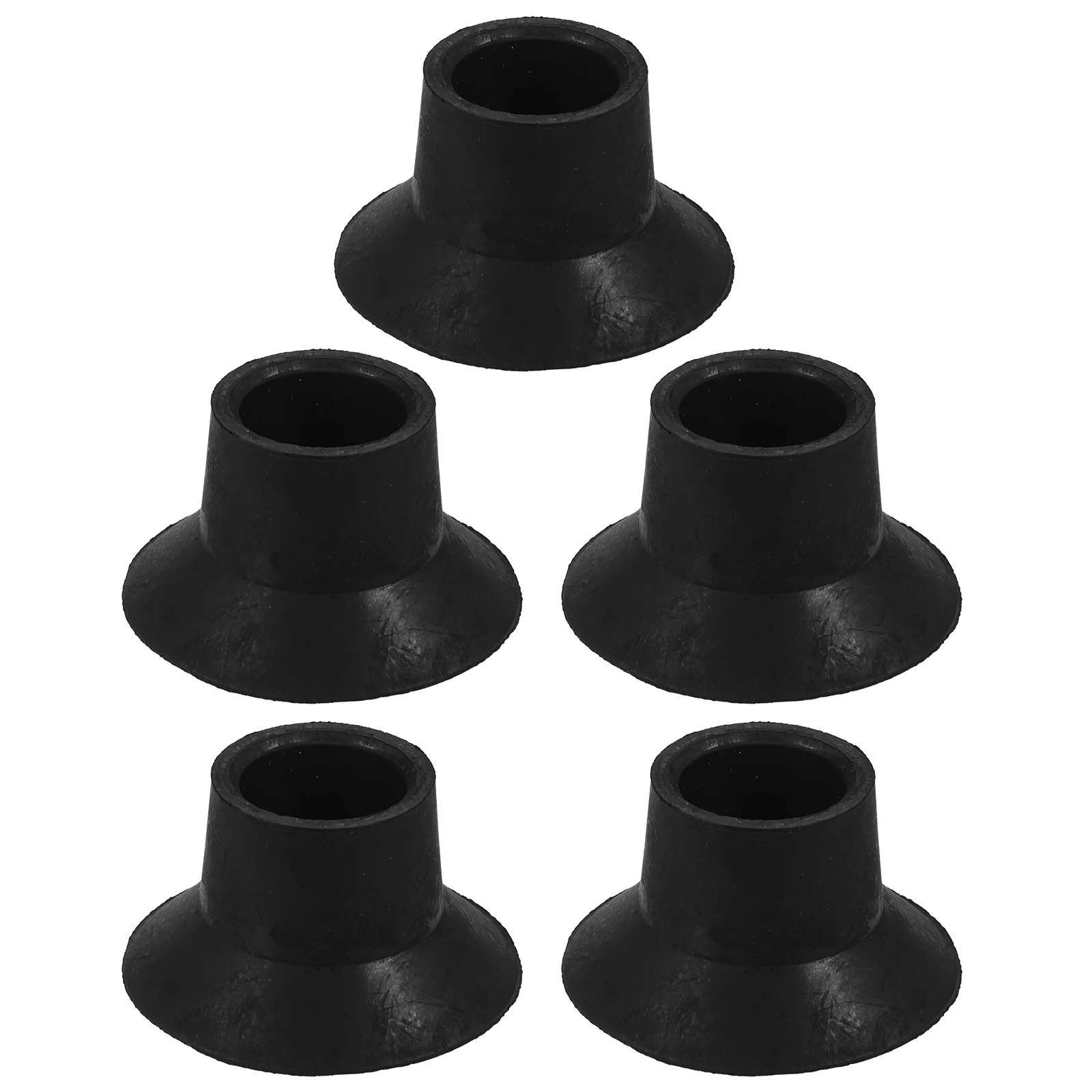 

5 Pcs Trampoline Foot Mats 2 5cm Hole Safety Rubber Caps Non Slip Wear Resistant Replaceable Edge Pads Trampoline Leg Cover Mute