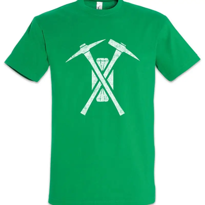 Pickaxe Territory T Shirt Into The Realm Symbol Badlands Sign Logo Baron