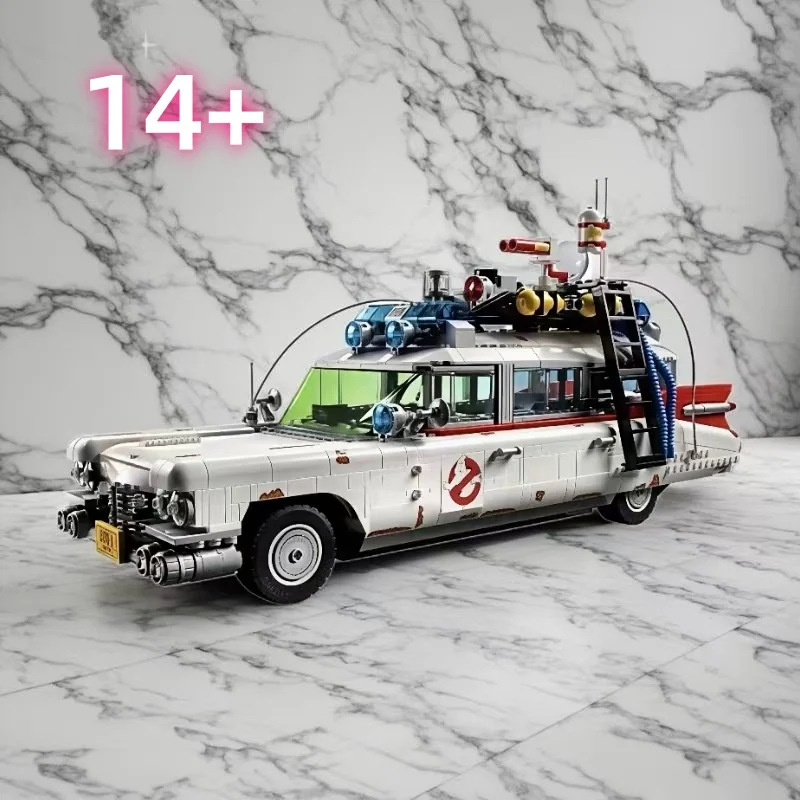 

2025 In stock Ecto-1 building block model children's display brick adult children's birthday Christmas gift Moc10274