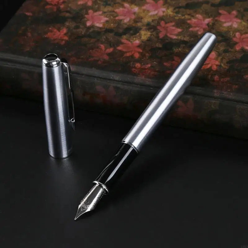 A9bd 5020 Silver en acier inoxydable stylo avec standard pour M NIB Gift