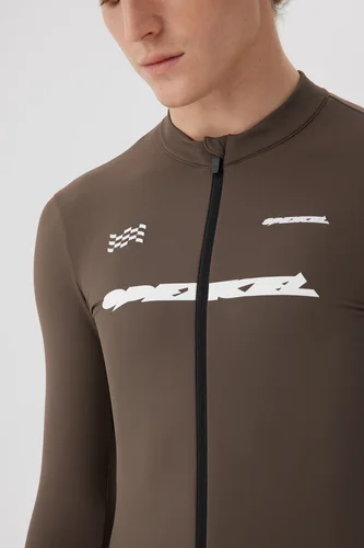 Imagen 2 del producto SPEXCEL 26 nuevo PRO invierno polar térmico ciclismo Jerseys manga larga Race Fit Italia tejido térmico cálido y transpirable hombre