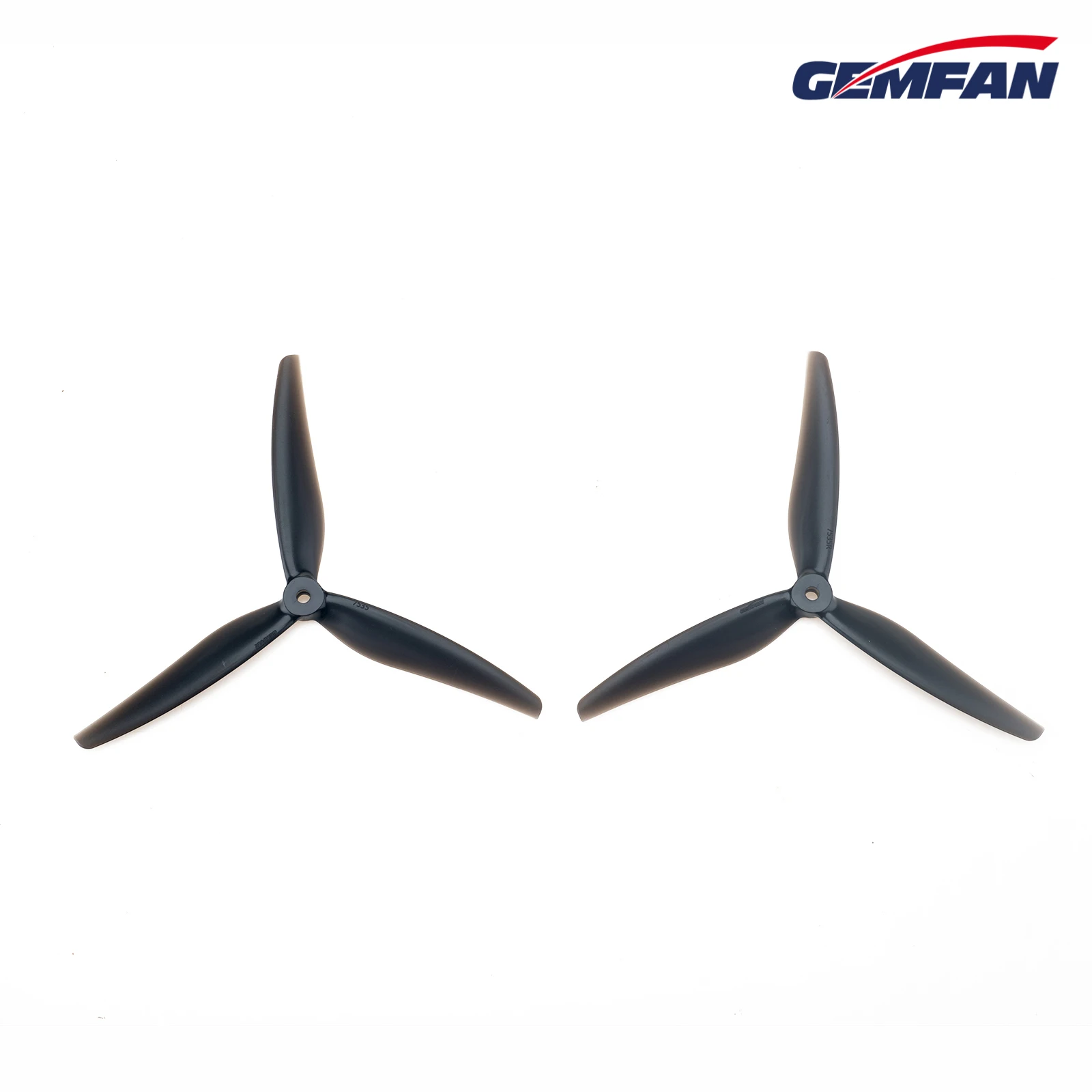 2Pairs(2CW+2CCW) Gemfan Cinelifter 7535 7.5X3.5X3 3-Blade Glass Fiber Nylon / PC Propeller for FPV X-Class Cinelifter MacroQuad